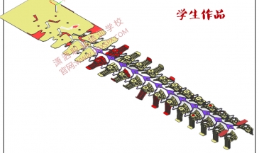 UG汽車模具設計學生作品