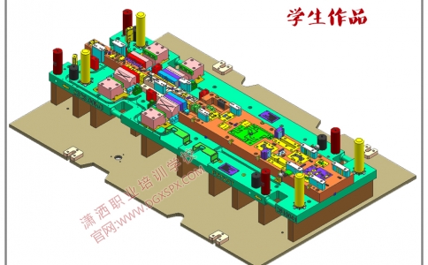 UG汽車模具設計學生作品