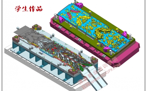 UG汽車模具設計學生作品