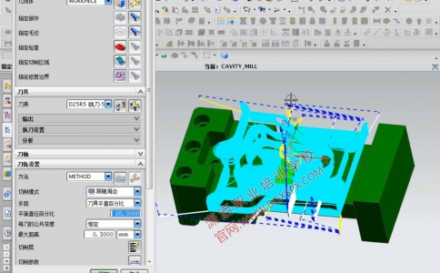 UG數控編程學生作品