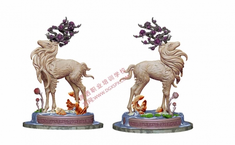 ZB圓雕學生作品