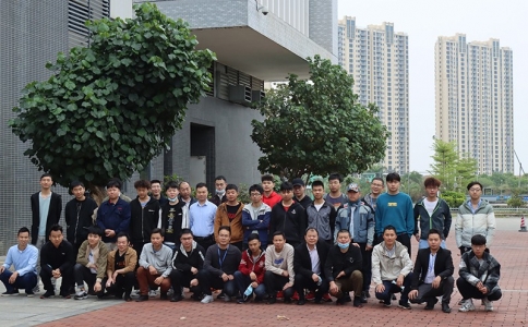 瀟灑學校學員到東莞高訓中心參觀